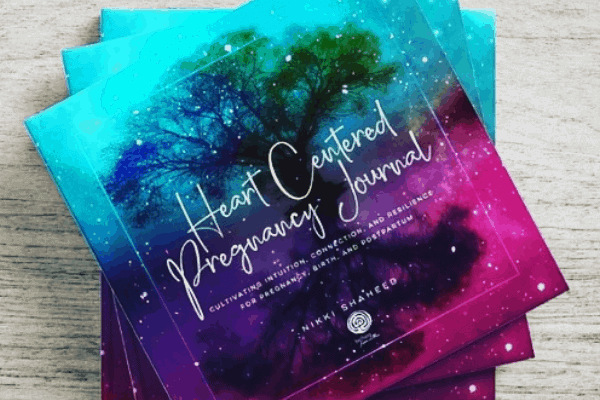 heart centered pregnancy journal